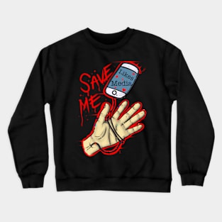 Social media Crewneck Sweatshirt